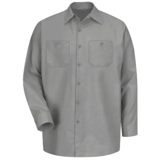 Red Kap&reg; Men's Long Sleeve Industrial Work Shirt image {16}