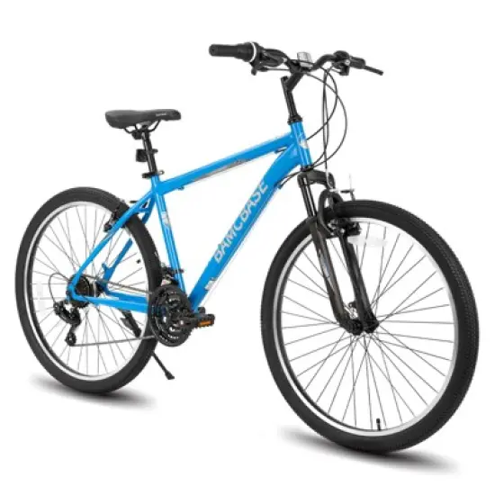 BAMCBASE Agave Mountain Bike, Mens Womens MTB with 21 Speeds, High-Tensile Steel Frame, V Brake, Hardtail Bicycle for Adults image {11}