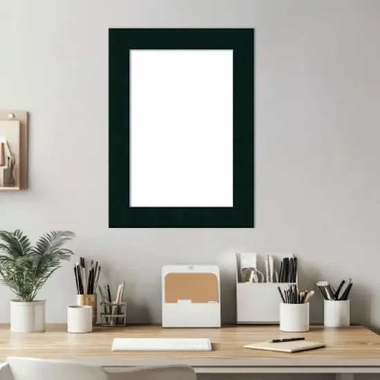 Amanti Art Tribeca Black Framed Dry Erase Magnetic Board image {5}