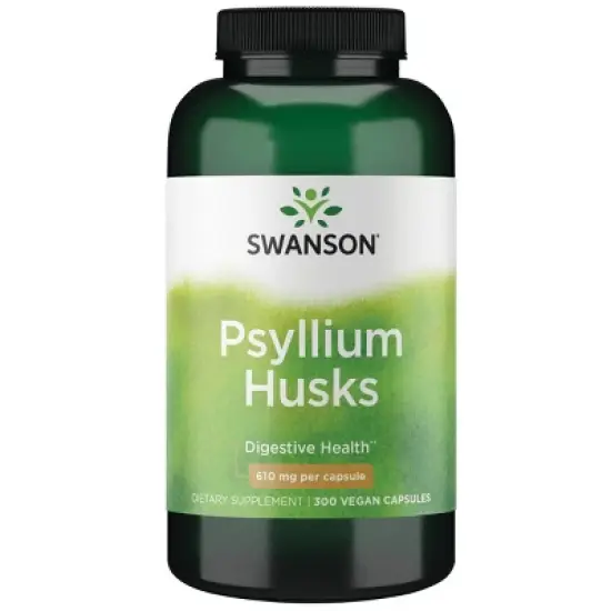 Swanson Psyllium Husks 610 mg 300 Caps image {5}