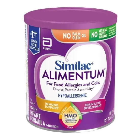 Similac Alimentum Non-GMO Hypoallergenic Powder Infant Formula - 12.1oz image {3}