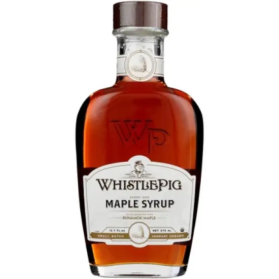 WhistlePig Barrel Aged Maple Syrup - Case of 6 - 12.7 fl oz image {1}