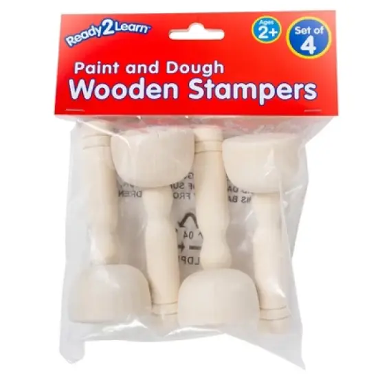 READY 2 LEARN&trade; Wooden Dough Stampers - Set of 4 image {11}
