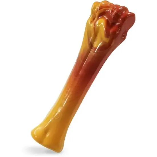 Nylabone Souper Bacon & Cheese Dog Toy - Brown - XL image {2}