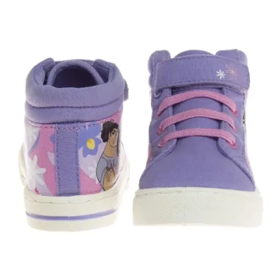 Disney Encanto Mirabel Girls High Top Hook and Loop Sneakers. (Toddler Little Kids) image {3}