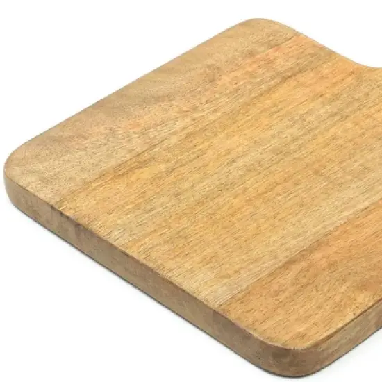 Handmade Wooden Cutting Board/Cheese Board- 18x9in image {3}