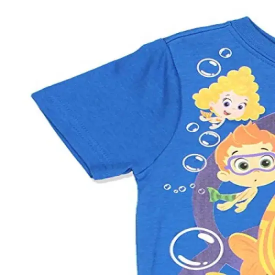 Nickelodeon Boy's Bubble Guppies Short Sleeve Graphic Tee for Toddler image {5}