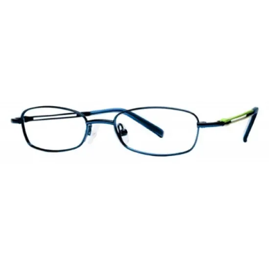 Calabria Vivid Kids 107 Designer Reading Glasses in Blue image {5}