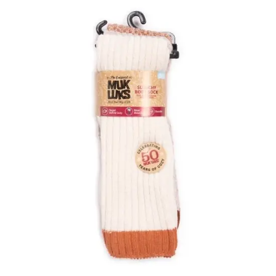 MUK LUKS Women's 3 Pair Pack Slouch Socks image {4}