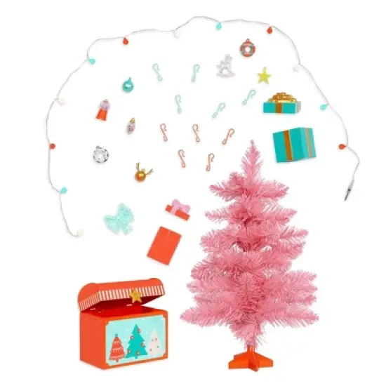 Glitter Girls Holiday Tree Playset 14" Doll image {4}