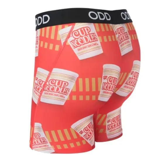 Odd Sox Men's Funny Underwear Boxer Briefs, Top Ramen Noodle Soup Flavors, Novelty Print image {3}