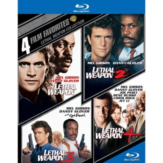 Lethal Weapon Collection: 4 Film Favorites (Blu-ray) image {1}
