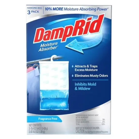 DampRid Hanging Bag Unscented Air Freshner - 46.2oz/3pk image {16}