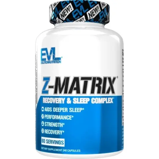 Evlution Nutrition Z-Matrix - Recovery & Sleep Complex - 60 Servings image {4}