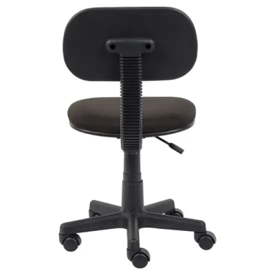 Fabric Steno Chair Black - Boss Office Products image {2}