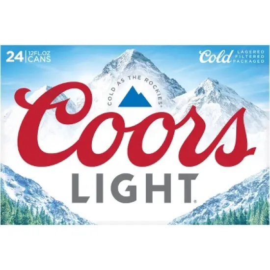 Coors Light Beer - 24pk/12 fl oz Cans image {7}