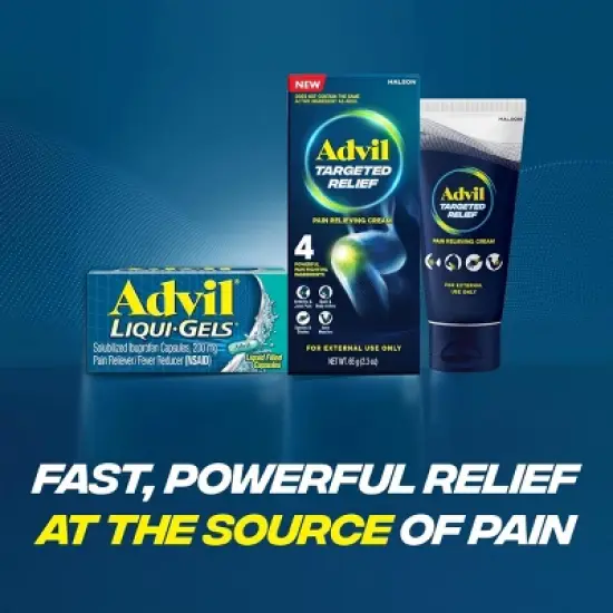 Advil Targeted Relief Pain Relieving Cream - 2.3oz image {11}