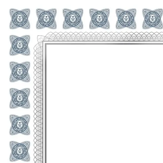 Great Papers Silver Scholar Certificates 8.5" x 11" Silver and White 15/Count (2015074) image {1}