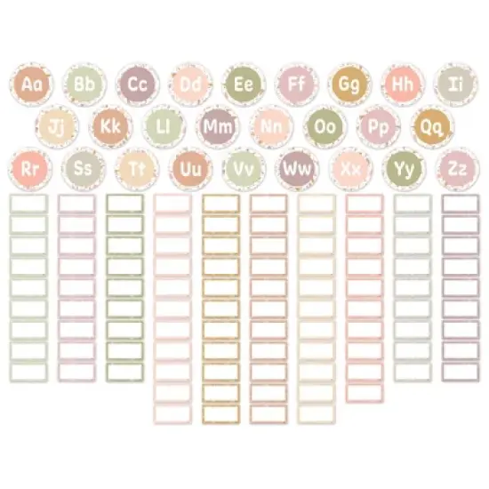 Teacher Created Resources&reg; Terrazzo Tones Word Wall Bulletin Board Set, 125 Pieces image {2}