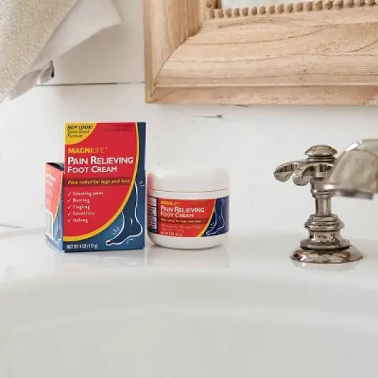 MagniLife Pain Relieving Foot Cream - 4oz image {5}