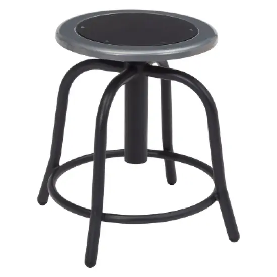 18"-24" Height Adjustable Swivel Accent Stool - Hampden Furnishings image {8}