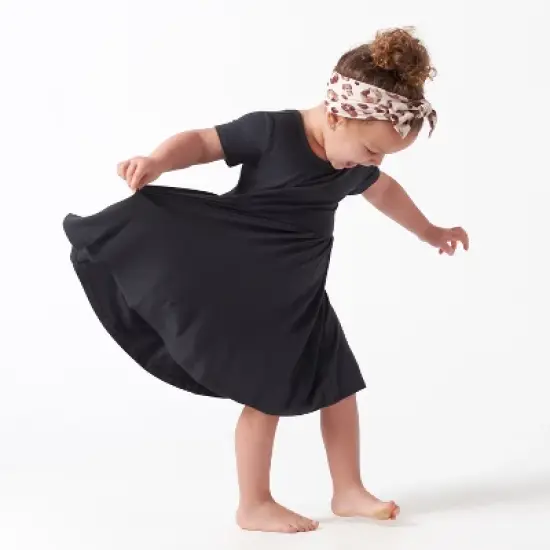 Gerber Toddler Girls' Short Sleeve Twirl Dress image {2}