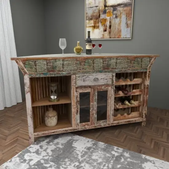 Rustic Wood Bar Brown - Olivia & May image {11}