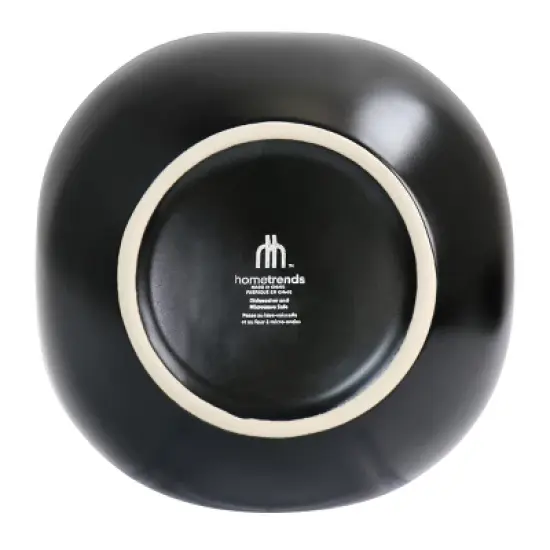 Hometrends Soho Lounge 4 Piece 6 Inch Stoneware Bowl Set in Grey image {2}