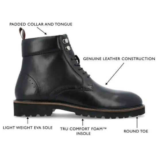 Thomas & Vine Simeon Plain Toe Ankle Boot image {7}