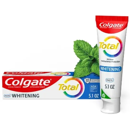 Colgate Total Active Prevention Whitening Toothpaste - Mint - 5.1oz image {14}