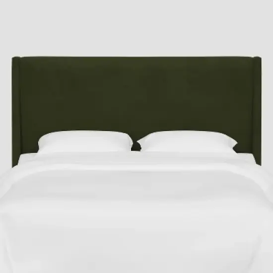 Encino Wingback Headboard in Dry Velvet - Threshold&trade; designed with Studio McGee image {1}