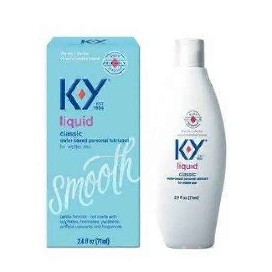 K-Y Liquid Personal Lube - 2.4 fl oz image {1}