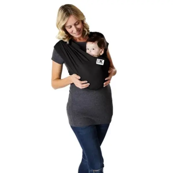 Baby K'tan Breeze Baby Wrap Carrier - Pre Wrapped Breathable Cotton Mesh Baby Sling Newborn - Infant to Toddler (see sizing chart) image {3}