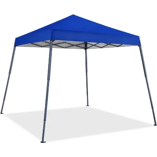 Yaheetech 10x10ft Waterproof Pop-Up Canopy with Carrying Bag, White/Blue image {7}