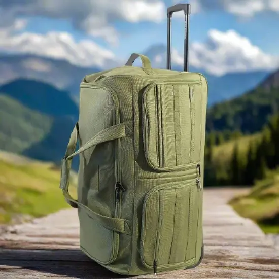 U.S. Army Carry On ROMEO 31" Lightweight Tactical Rolling Duffel Bag image {4}