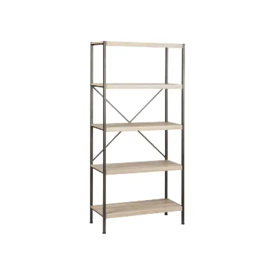 Saint Birch Langer Bookcase, Light Oak image {1}