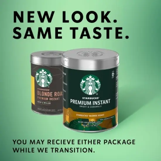 Starbucks Premium Blonde Light Roast Instant Coffee - 3.17oz image {2}