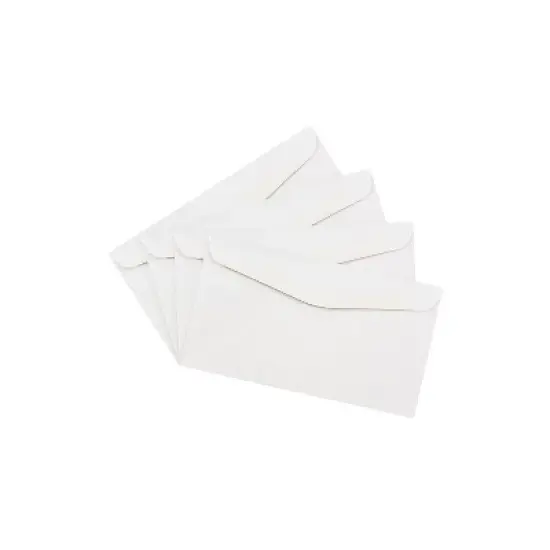 JAM Paper #6 3/4 Business Envelope 3 5/8" x 6 1/2" White 500/Box (1633983I) image {2}
