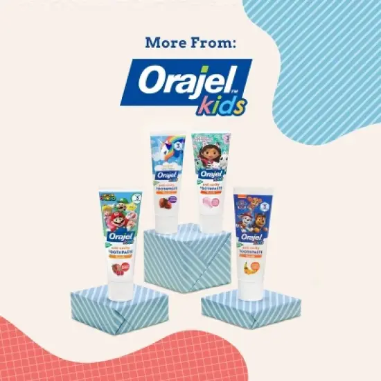 Orajel Kids' Super Mario Fluoride Toothpaste - 4.2oz image {6}