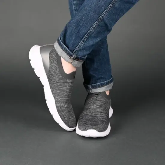 Vance Co. Pierce Casual Slip-on Knit Walking Sneaker image {8}