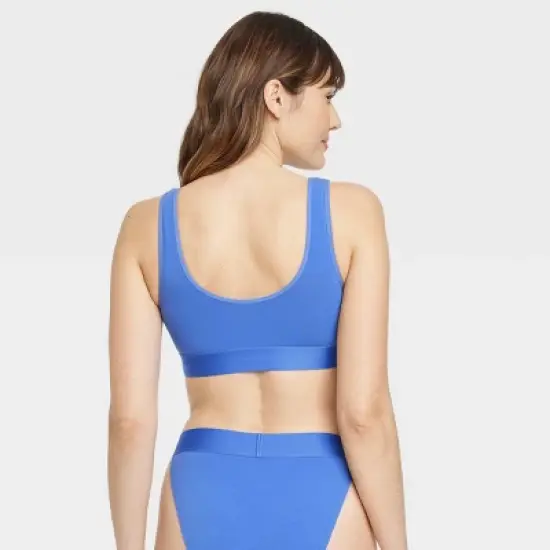 Women's Cotton Stretch Unlined Scoop Bralette - Auden&trade; image {1}