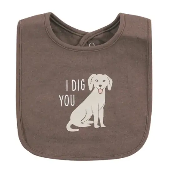 Hudson Baby Infant Boy Cotton Bibs, Bacon My Heart, One Size image {6}