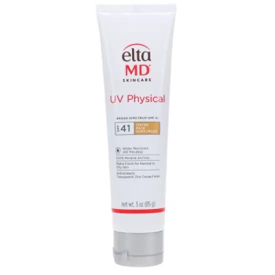 EltaMD UV Physical Broad Spectrum SPF 41 Lightly Tinted Facial Sunscreen 3 oz image {2}