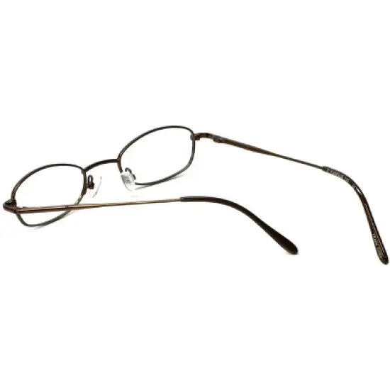 Flex Plus by Vivid FP-10 Designer Reading Eye Glasses in Brown 45mm +2.50 | Ladies | Oval Shape | Small Fit image {3}