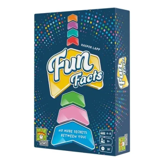 Fun Facts Game: Asmodee&reg; Educational Party Board for Social & Creative Skills, 4-8 Players, 30 Min Play, Includes Cards & Marker image {6}