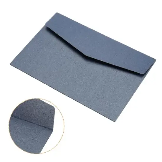 Unique Bargains Birthdays Weddings Colorful Invitations Envelopes Blank Flat Cards image {3}