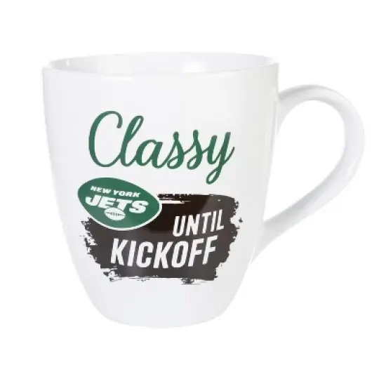 Evergreen New York Jets, Ceramic Cup O'Java 17oz Gift Set image {2}