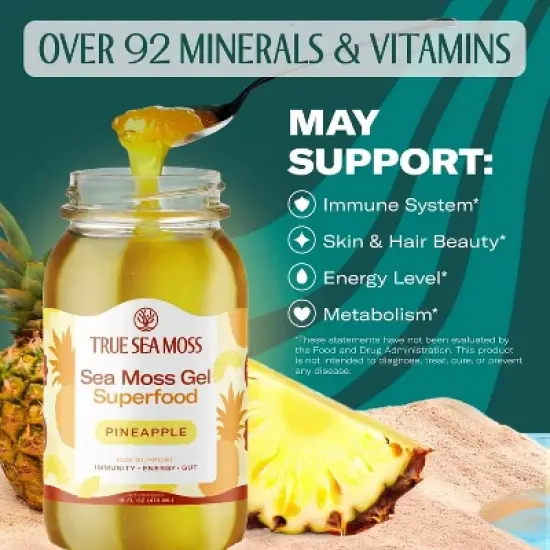 PINEAPPLE SEA MOSS GEL image {1}