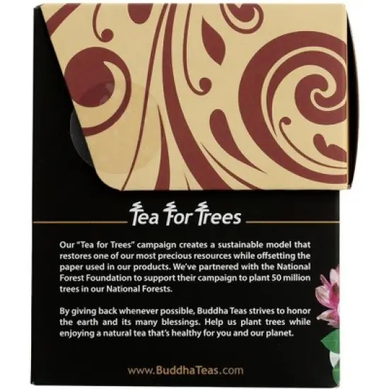 Buddha Teas Turmeric Ginger Tea - Case of 6/18 Bags image {4}