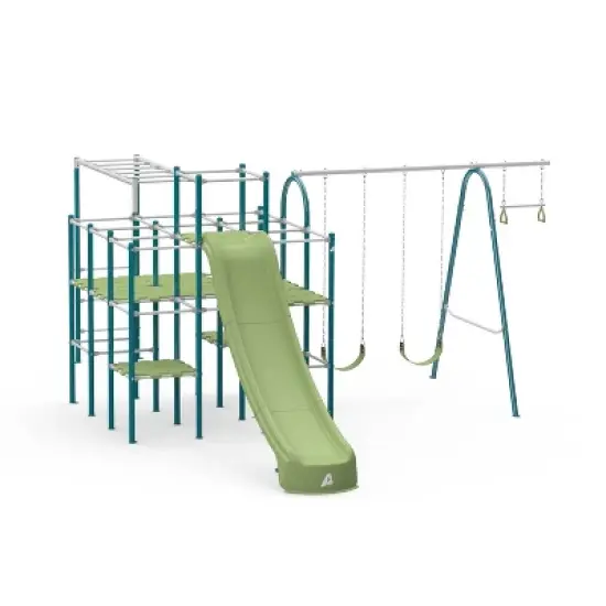 Skywalker Trampolines ActivPlay Base Camp Playground and Monkey Bars image {5}